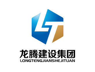 張俊的龍騰建設(shè)集團logo設(shè)計