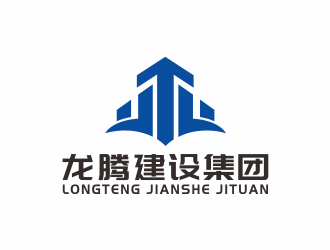 湯儒娟的龍騰建設集團logo設計