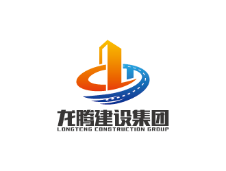 王濤的龍騰建設集團logo設計