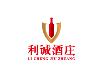 周金進(jìn)的利誠酒莊logo設(shè)計