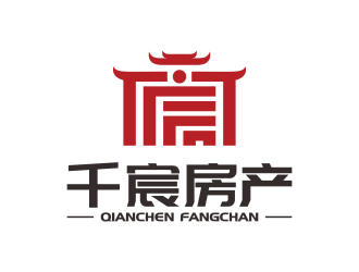 何嘉健的千宸房產(chǎn)品牌LOGOlogo設計