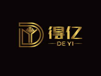 陳智江的得億家紡商標設計logo設計