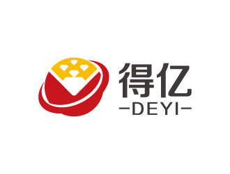 葉美寶的得億家紡商標設計logo設計