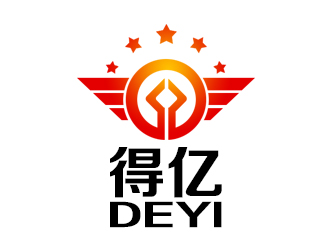 余亮亮的得億家紡商標(biāo)設(shè)計(jì)logo設(shè)計(jì)