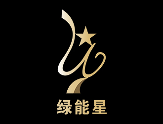 鄭錦尚的綠能星logo設(shè)計