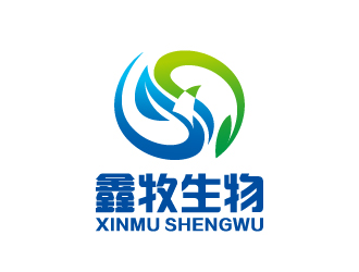 葉美寶的鑫牧生物科技logo設(shè)計