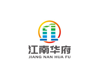 周金進(jìn)的江南華府房地產(chǎn)開發(fā)logo設(shè)計(jì)