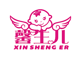 勞志飛的馨生兒logo設(shè)計