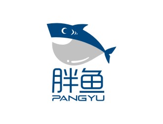 曾翼的胖魚休閑鞋品牌logologo設計