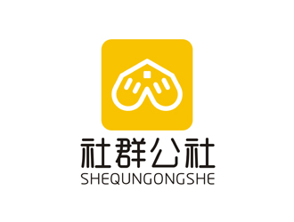 譚家強的社群公社logo設(shè)計