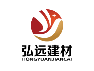 張俊的弘遠建材logo設計