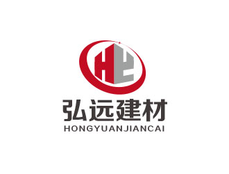 朱紅娟的弘遠建材logo設計