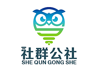 勞志飛的社群公社logo設(shè)計