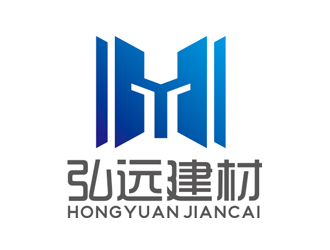 趙鵬的弘遠建材logo設計