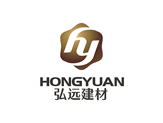 梁俊的弘遠建材logo設計