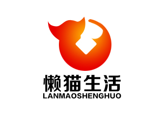 余亮亮的懶貓生活互聯(lián)網金融行業(yè)logologo設計