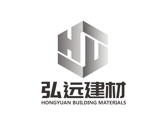 譚家強的弘遠建材logo設計