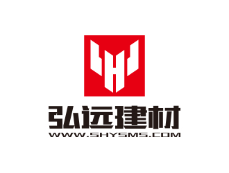 孫金澤的弘遠建材logo設(shè)計