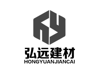 余亮亮的弘遠建材logo設(shè)計