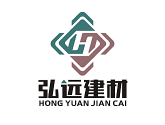 勞志飛的弘遠建材logo設計