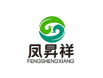 秦曉東的鳳昇祥  或  鳳昇祥食品logo設(shè)計