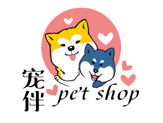 姜彥海的寵伴寵物店logologo設(shè)計(jì)