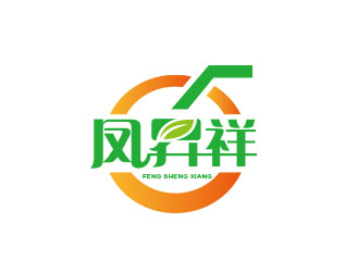 朱紅娟的鳳昇祥  或  鳳昇祥食品logo設(shè)計