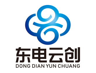 向正軍的東電云創(chuàng)（北京）信息技術(shù)有限公司logo設(shè)計