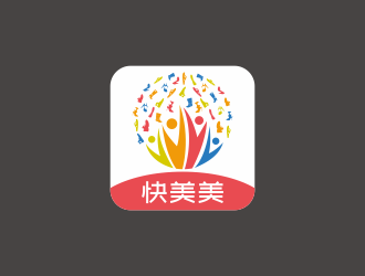 快美美商城logo設(shè)計(jì)