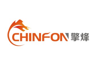 楊占斌的CHINFON擎烽logo設(shè)計(jì)