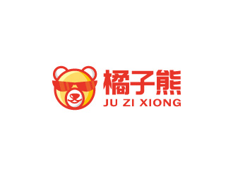 周金進(jìn)的橘子熊科技產(chǎn)品卡通logo設(shè)計(jì)