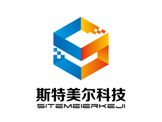 張俊的馬元素線條歐式風(fēng)格標志logo設(shè)計