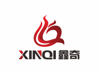 何嘉健的XINQI 鑫奇logo設(shè)計(jì)