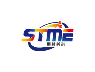 連杰的馬元素線條歐式風格標志logo設(shè)計