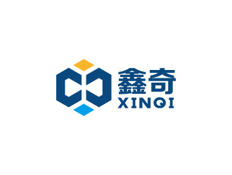 周金進的XINQI 鑫奇logo設(shè)計