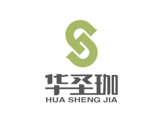 張俊的華圣珈HUA SHENG JIAlogo設(shè)計