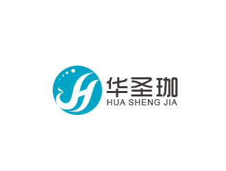 朱紅娟的華圣珈HUA SHENG JIAlogo設(shè)計