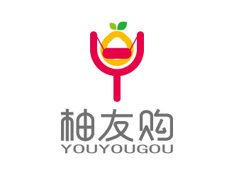 張俊的柚友購電商平臺字體logologo設(shè)計