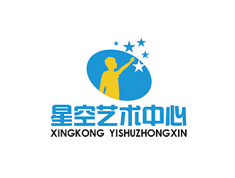 秦曉東的星空藝術中心logo設計