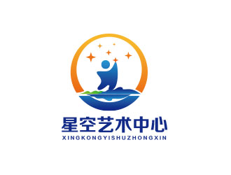 朱紅娟的星空藝術中心logo設計