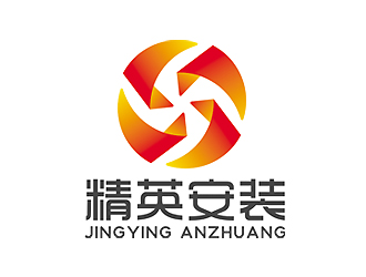 趙鵬的精英安裝logo設計