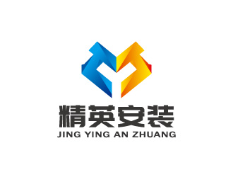 周金進的精英安裝logo設計