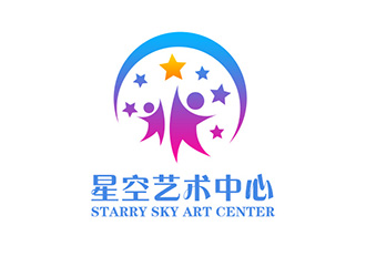 吳曉偉的星空藝術中心logo設計