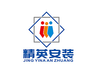 盛銘的精英安裝logo設計