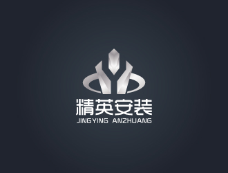 連杰的精英安裝logo設計