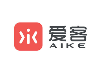 楊占斌的愛(ài)客logo設(shè)計(jì)