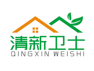 趙鵬的清新衛(wèi)士logo設計