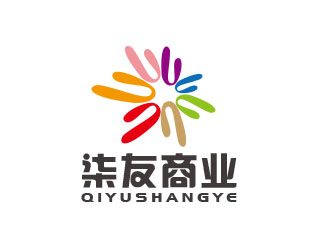 朱紅娟的安徽柒友商業(yè)運營管理有限公司logo設(shè)計