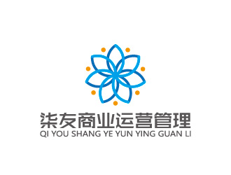 周金進(jìn)的安徽柒友商業(yè)運(yùn)營(yíng)管理有限公司logo設(shè)計(jì)