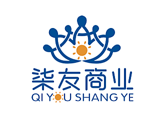 勞志飛的安徽柒友商業(yè)運營管理有限公司logo設(shè)計